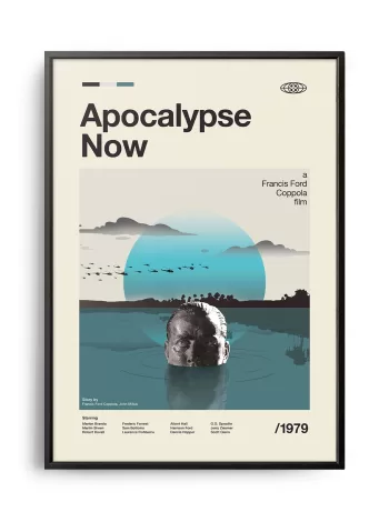 Mid-century modern Apocalypse Now movie poster
