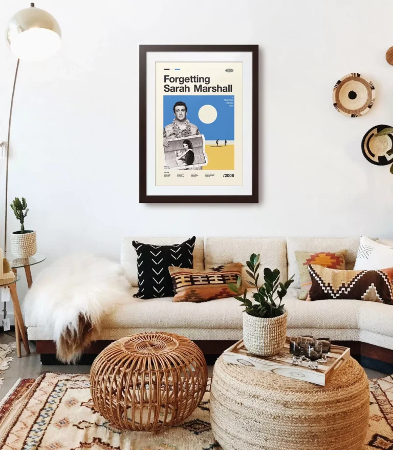 Mid-century modern Forgetting Sarah Marshall movie poster