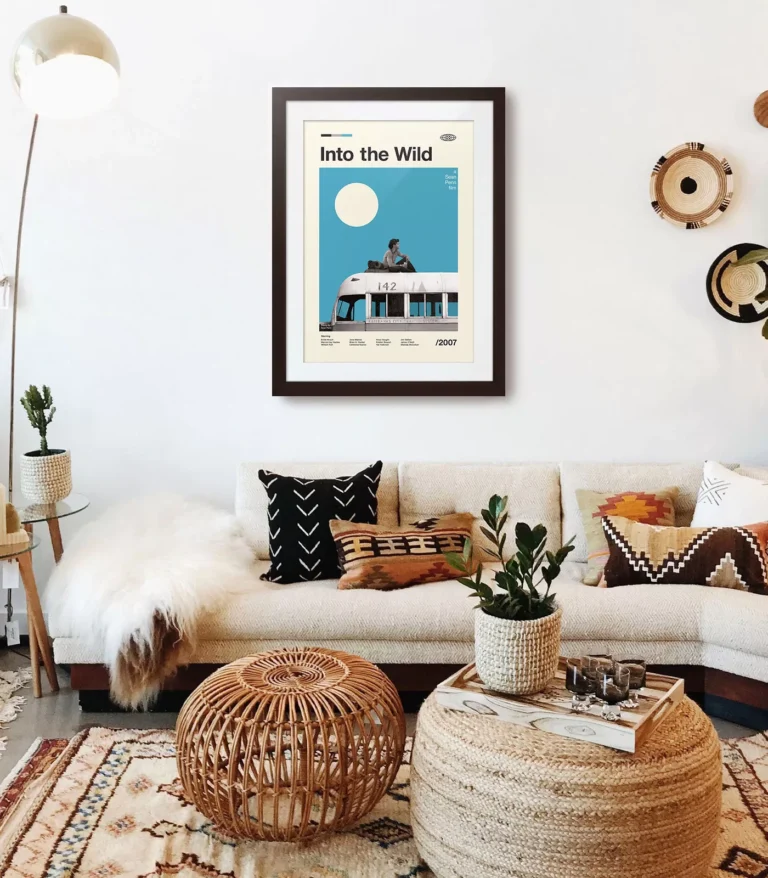 Mid-century modern Into the Wild movie poster