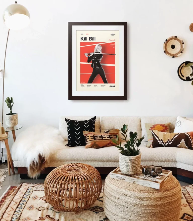 Mid-century modern Kill Bill: Volume 2 movie poster