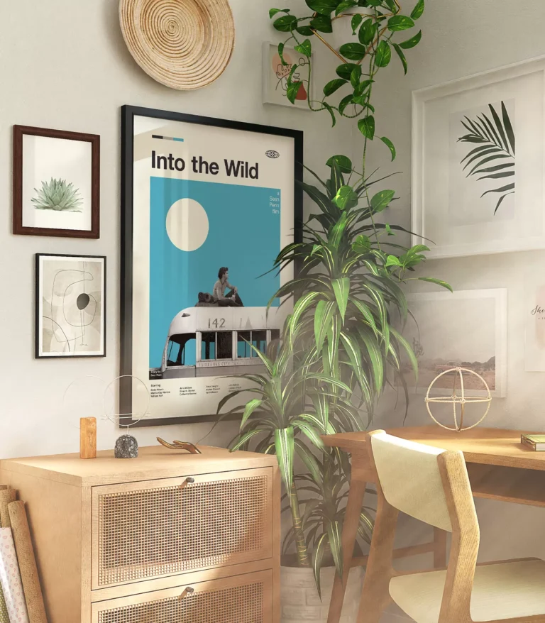 Mid-century modern Into the Wild movie poster