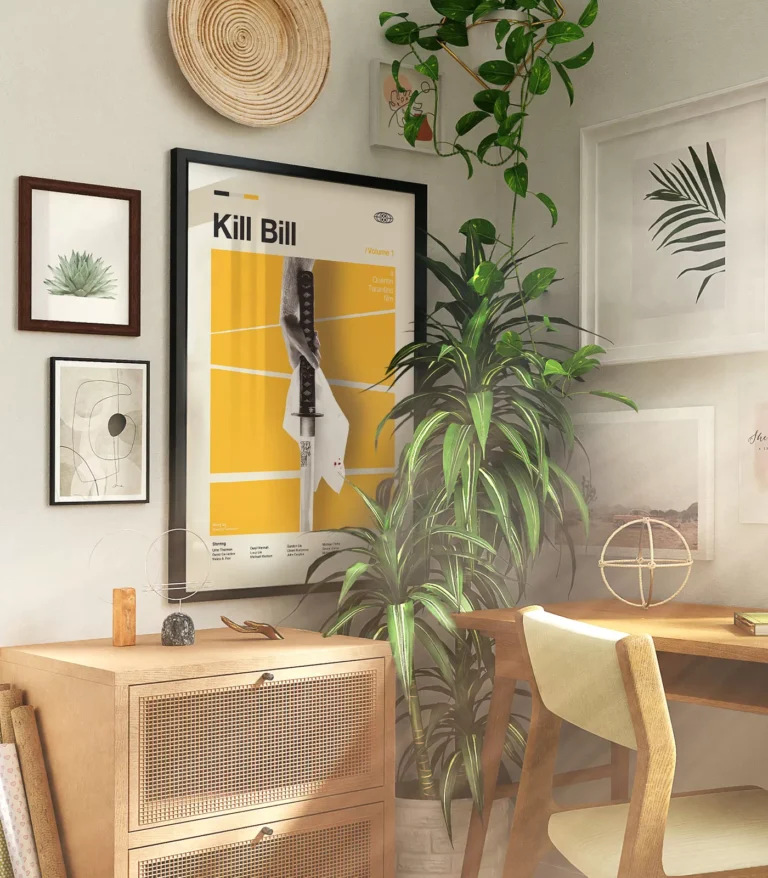 Mid-century modern Kill Bill: Volume 1 movie poster