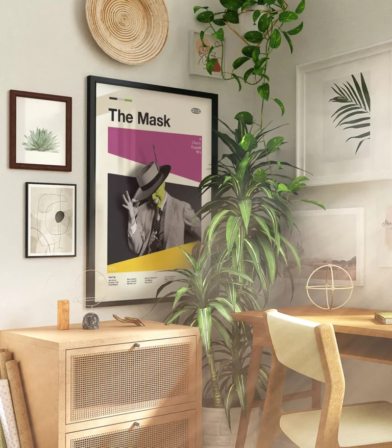 Mid-century modern The Mask movie poster