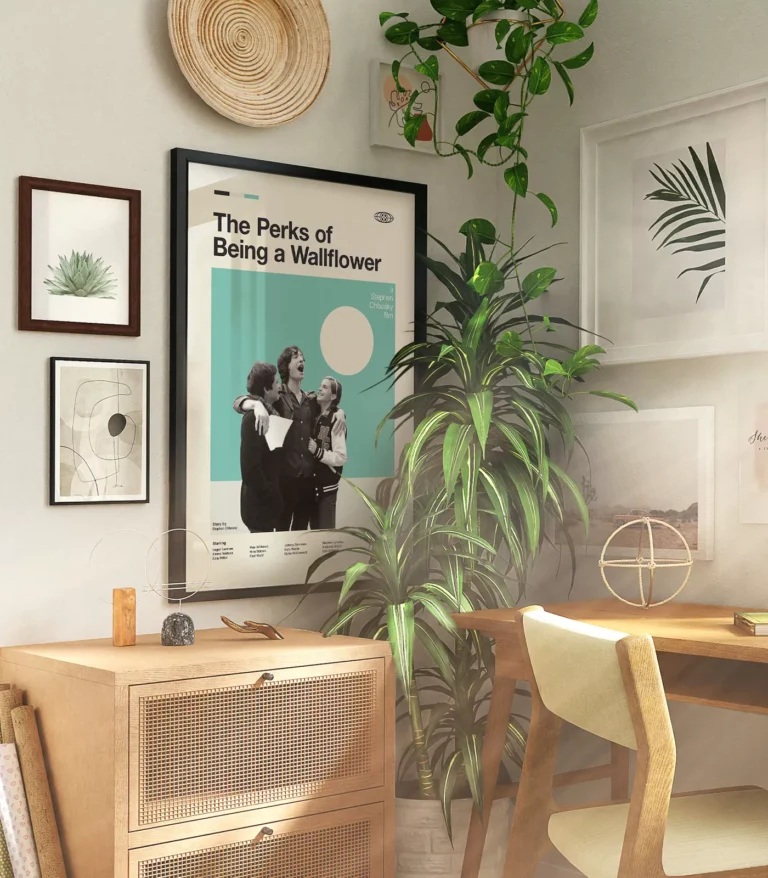 Mid-century modern The Perks of Being a Wallflower movie poster