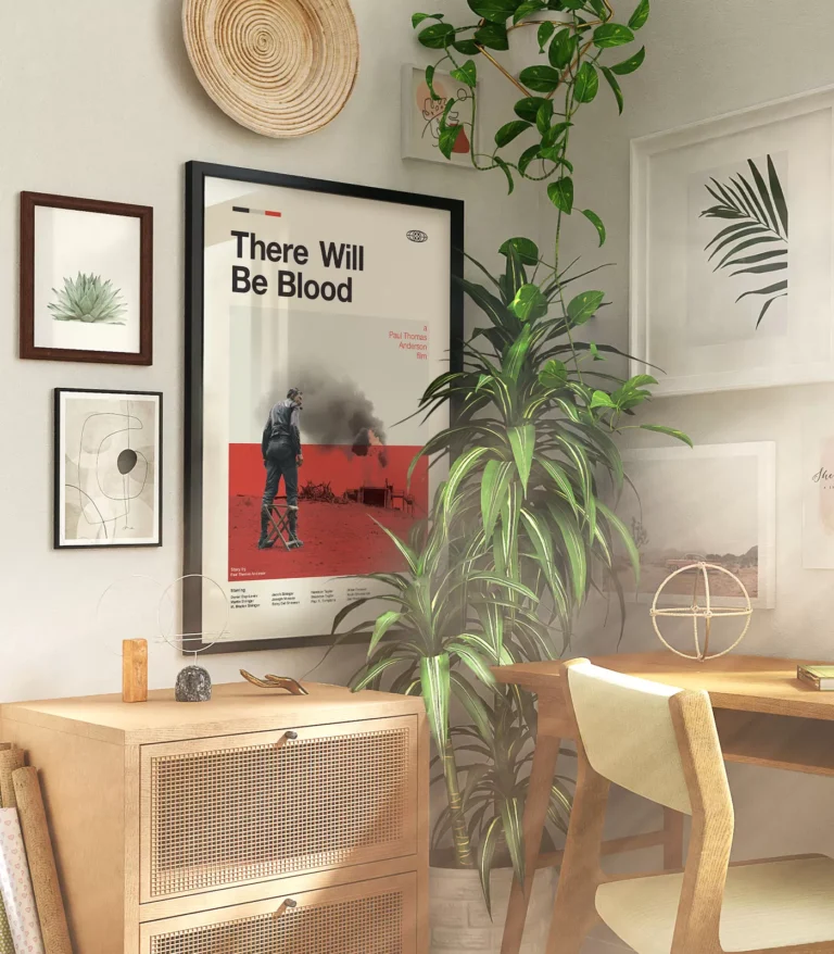 Mid-century modern There Will Be Blood movie poster