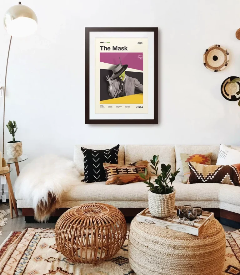 Mid-century modern The Mask movie poster