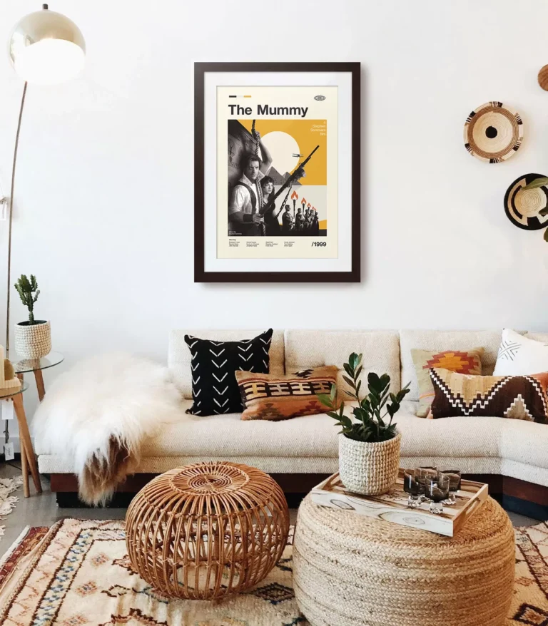 Mid-century modern The Mummy movie poster