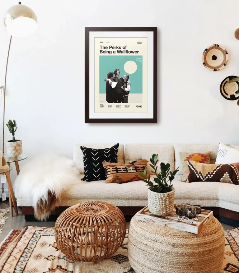 Mid-century modern The Perks of Being a Wallflower movie poster