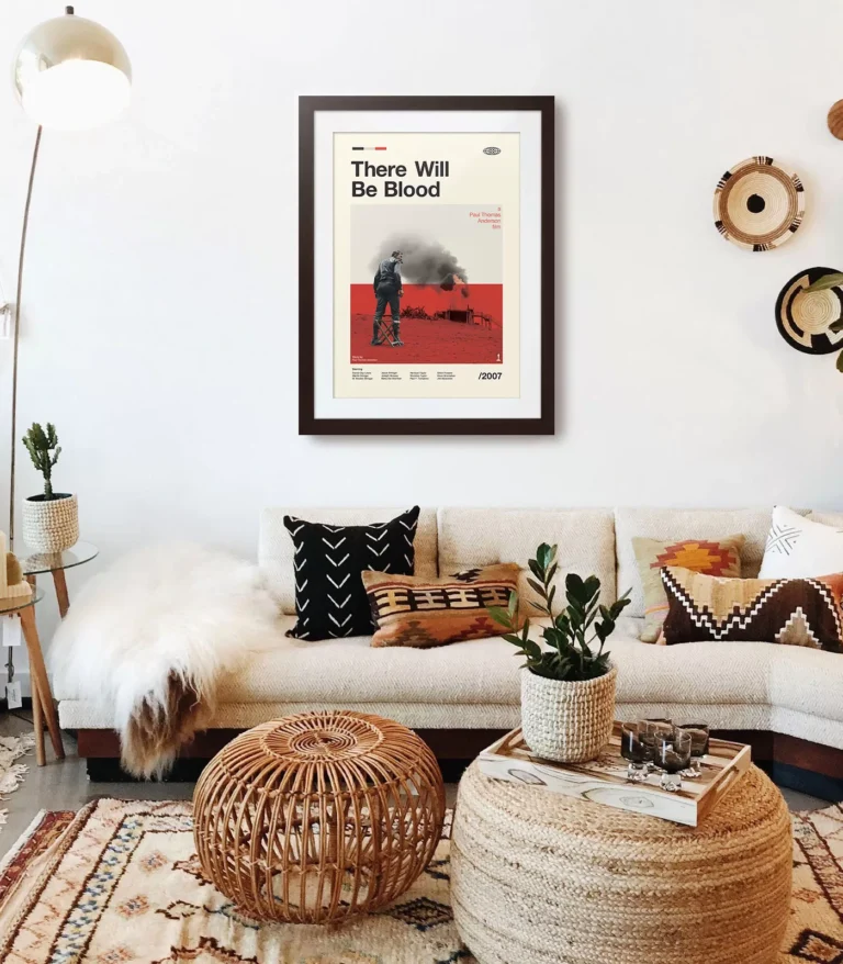 Mid-century modern There Will Be Blood movie poster