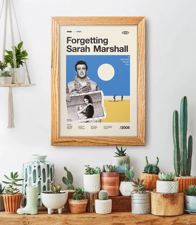 Mid-century modern Forgetting Sarah Marshall movie poster