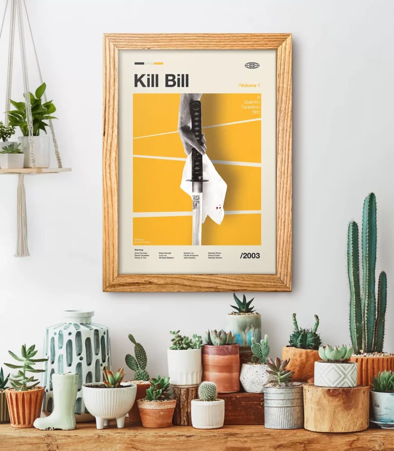 Mid-century modern Kill Bill: Volume 1 movie poster