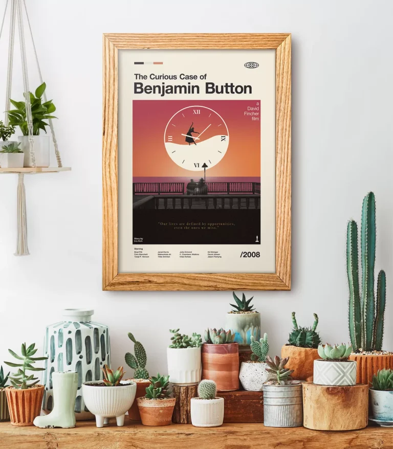 Mid-century modern The Curious Case of Benjamin Button movie poster