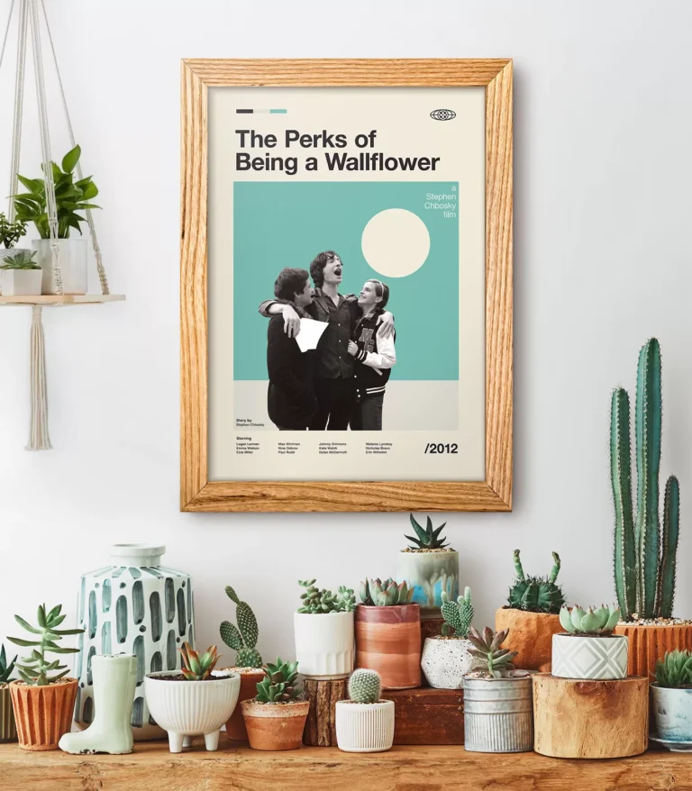 Mid-century modern The Perks of Being a Wallflower movie poster