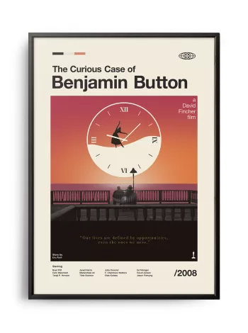 Mid-century modern The Curious Case of Benjamin Button movie poster