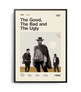 Mid-century modern The Good, the Bad and the Ugly movie poster ...