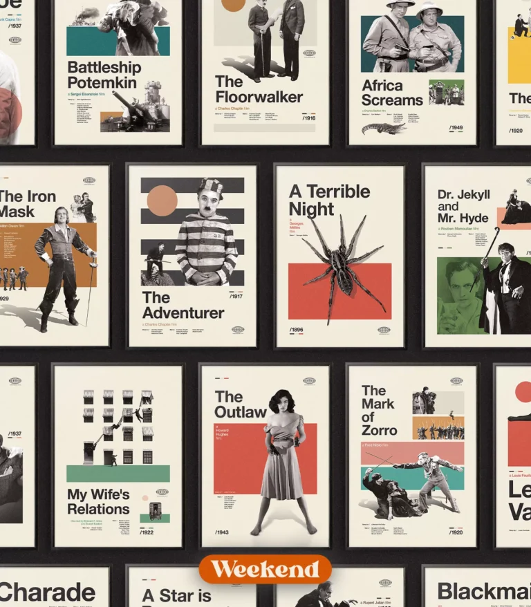 Mid-century modern Classic Custom Movie poster