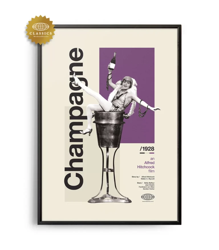 Mid-century Classic Champagne movie poster