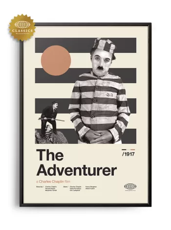 Mid-century Classic The Adventurer movie poster