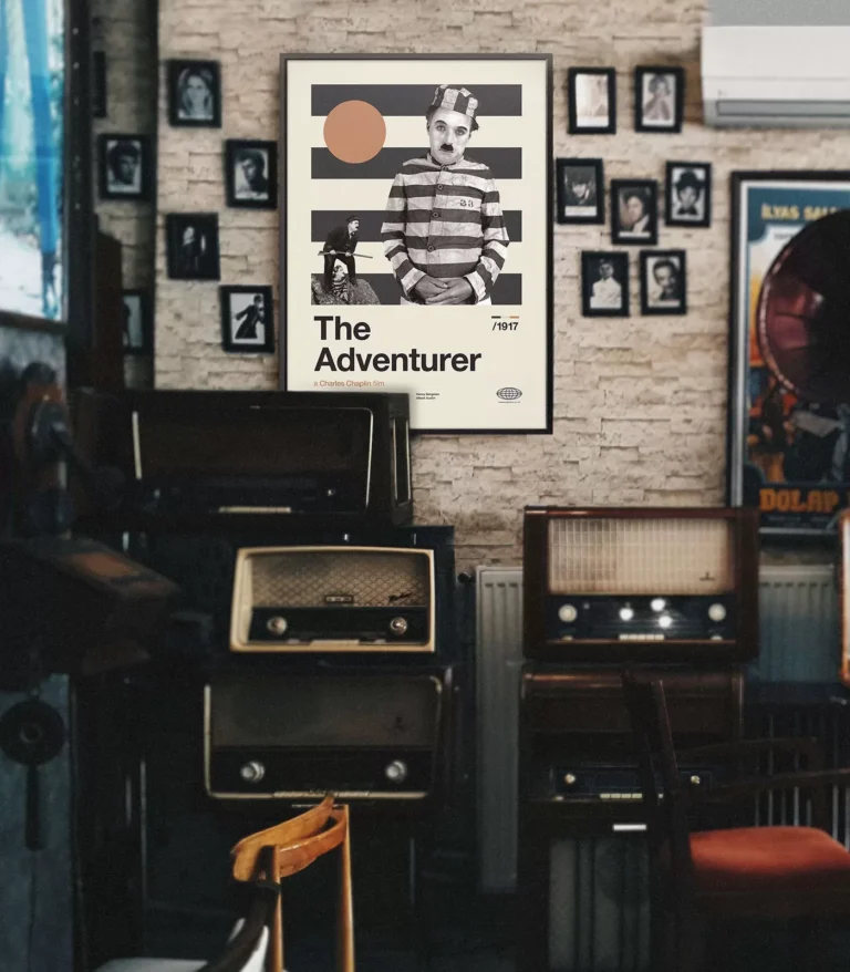 Mid-century Classic The Adventurer movie poster