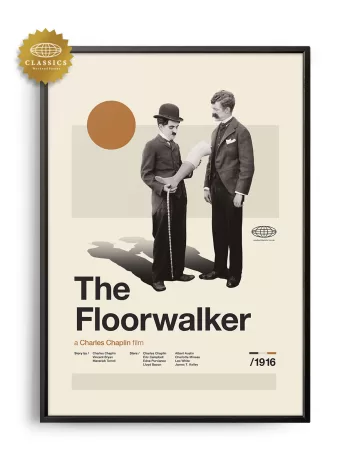 Mid-century Classic The Floorwalker movie poster