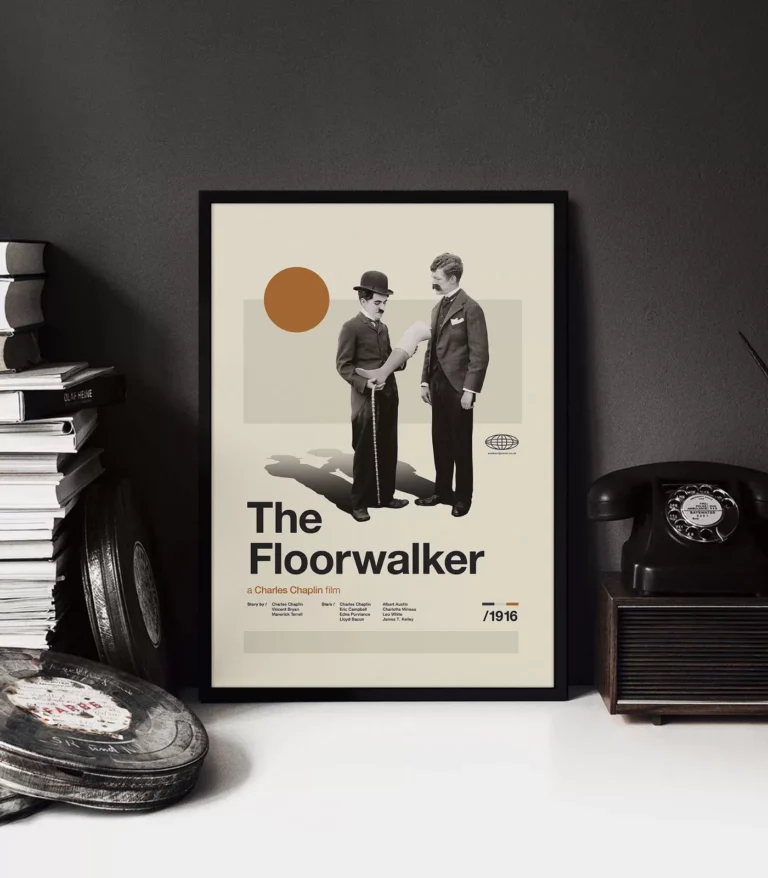 Mid-century Classic The Floorwalker movie poster