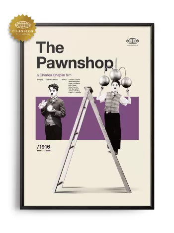 Mid-century Classic The Pawnshop movie poster