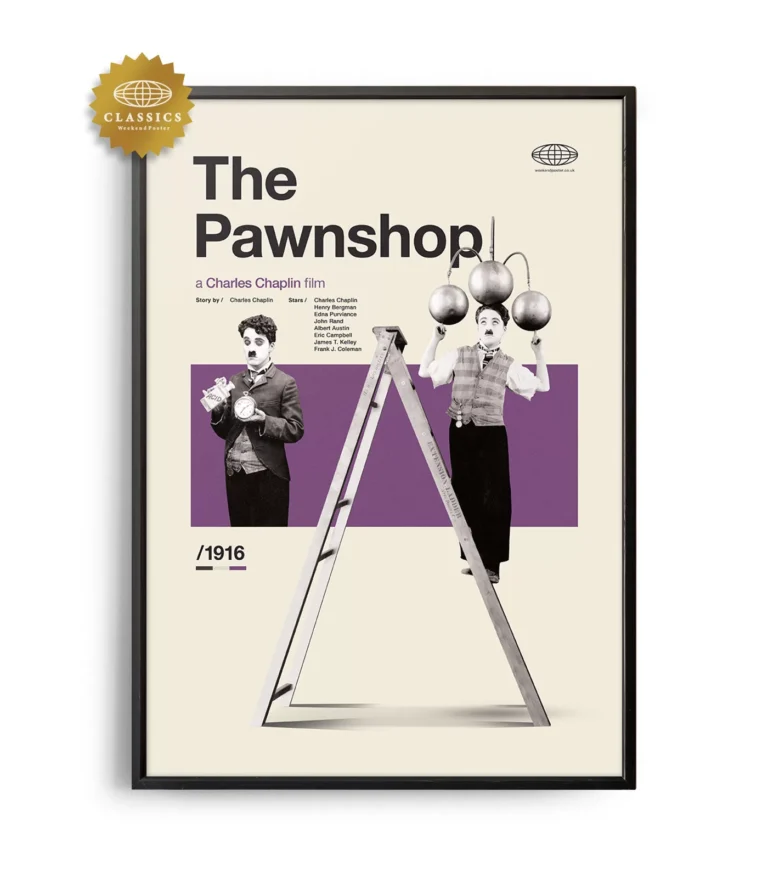 Mid-century Classic The Pawnshop movie poster