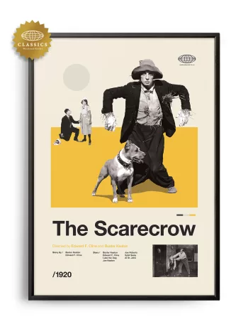 Mid-century Classic The Scarecrow movie poster