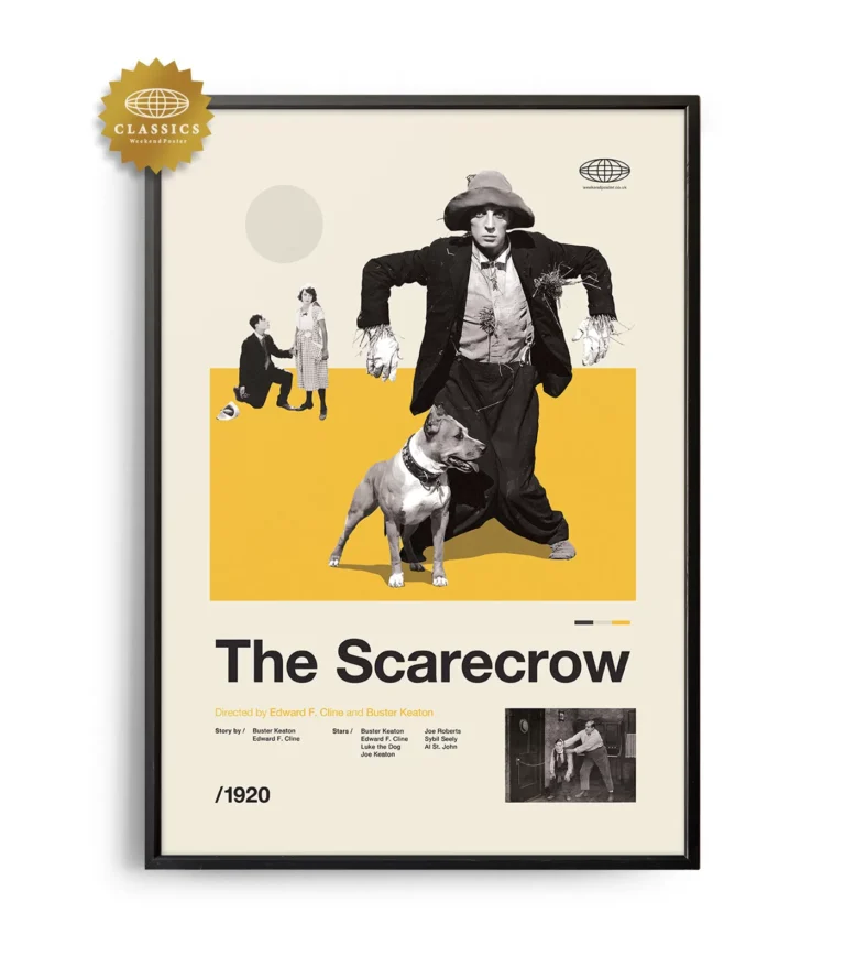 Mid-century Classic The Scarecrow movie poster