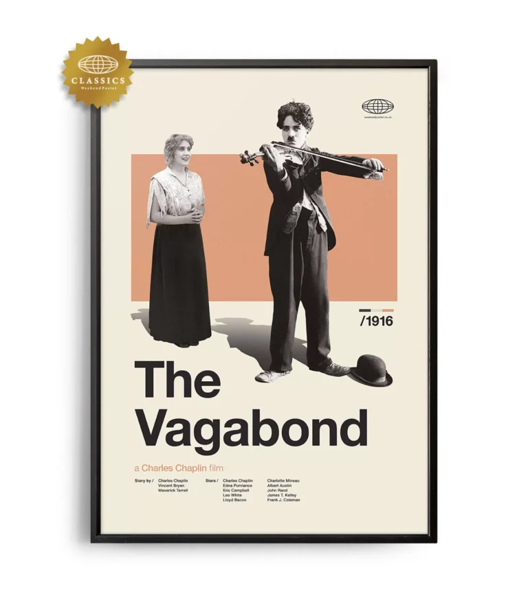 Mid-century Classic The Vagabond movie poster
