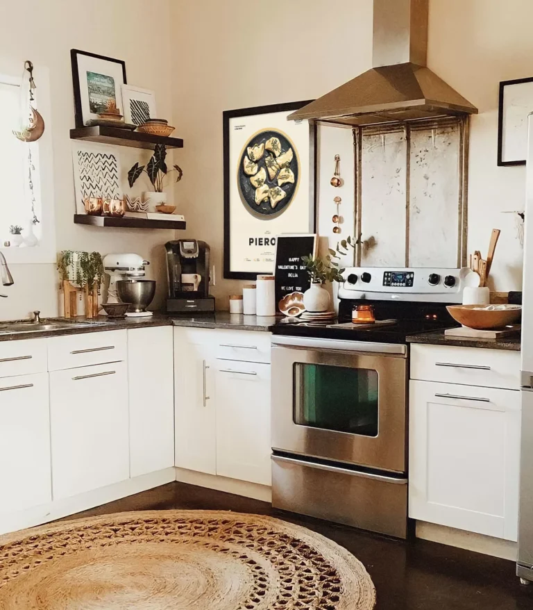 Mid-century modern Pierogi recipe poster