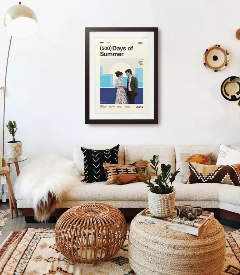 Mid-century modern (500) Days of Summer movie poster