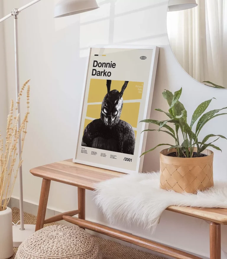 Mid-century modern Donnie Darko movie poster