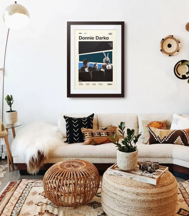 Mid-century modern Donnie Darko movie poster