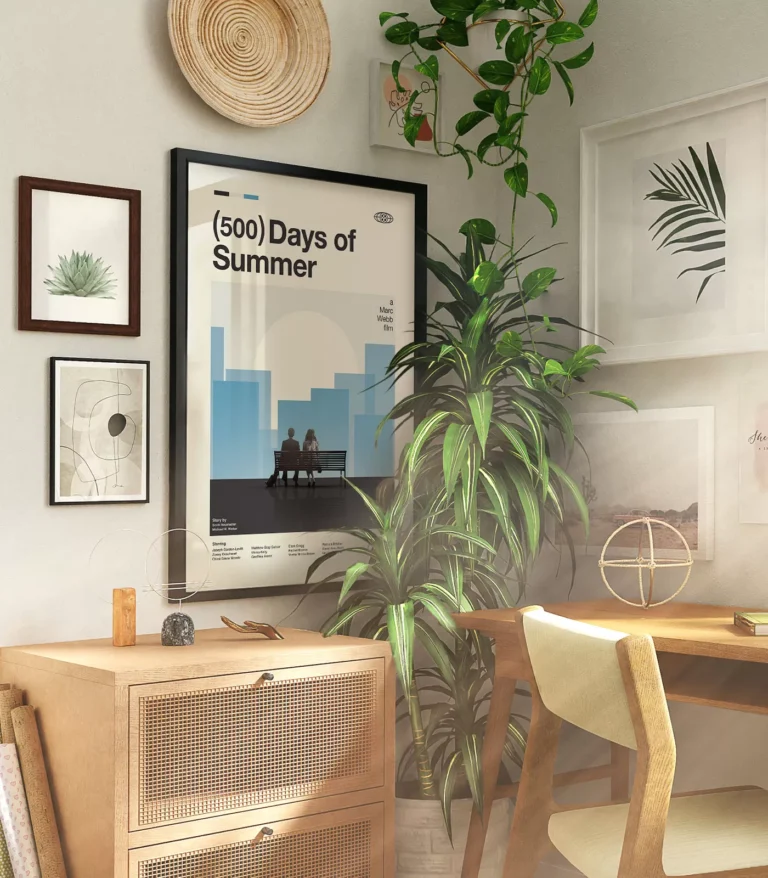 Mid-century modern (500) Days of Summer movie poster