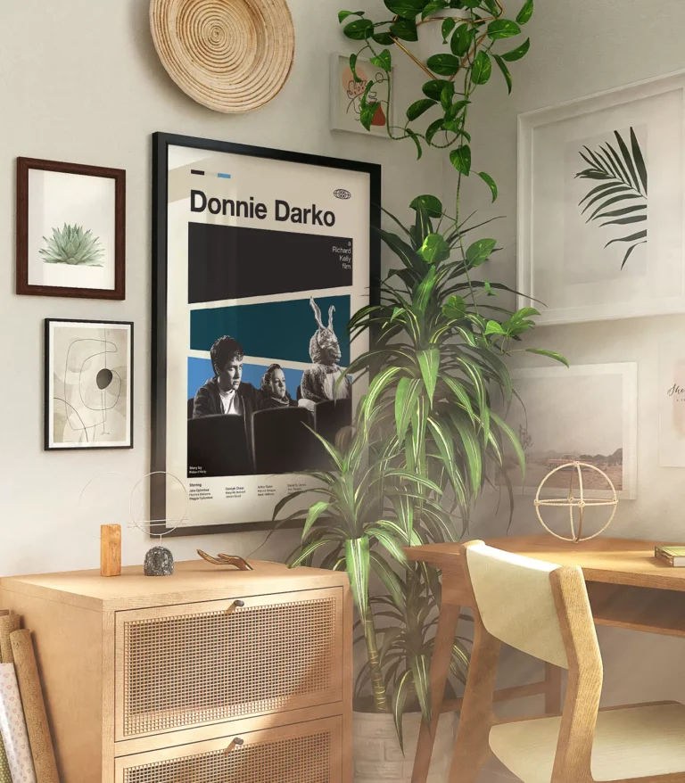 Mid-century modern Donnie Darko movie poster