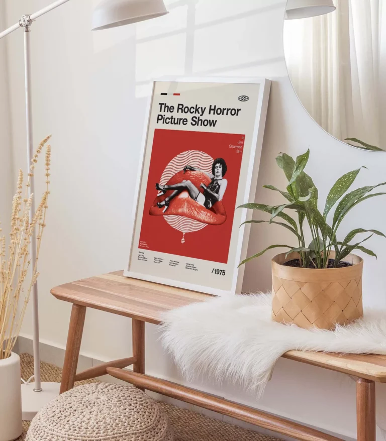 Mid-century modern The Rocky Horror Picture Show movie poster