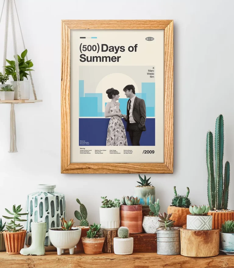 Mid-century modern (500) Days of Summer movie poster