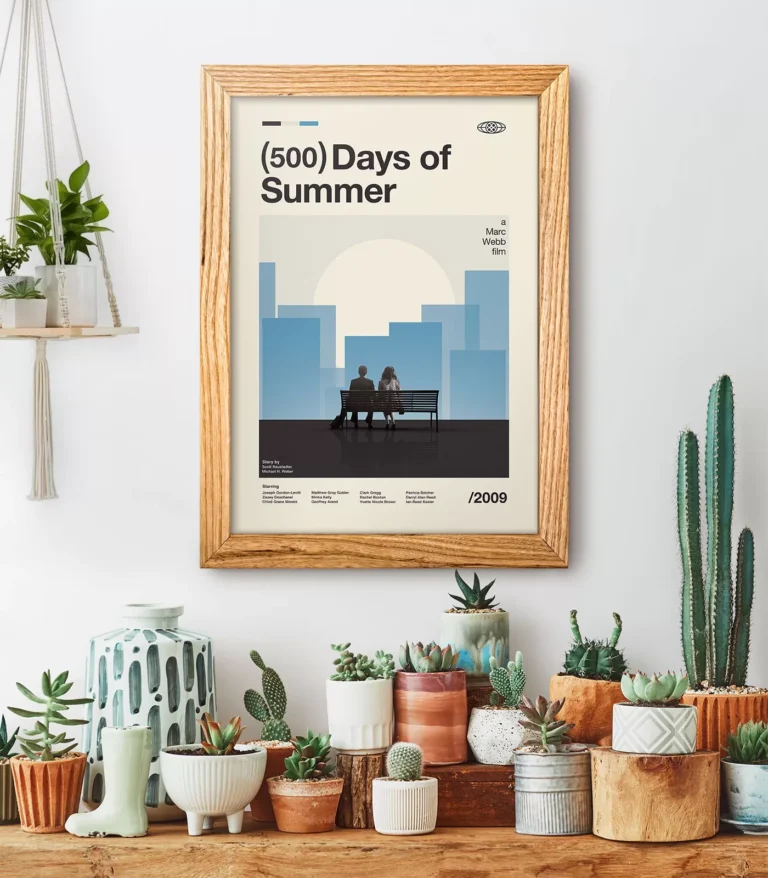 Mid-century modern (500) Days of Summer movie poster