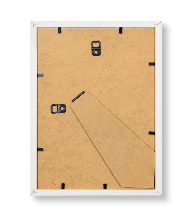 White Wooden Frame – A5 (14.8×21 cm)