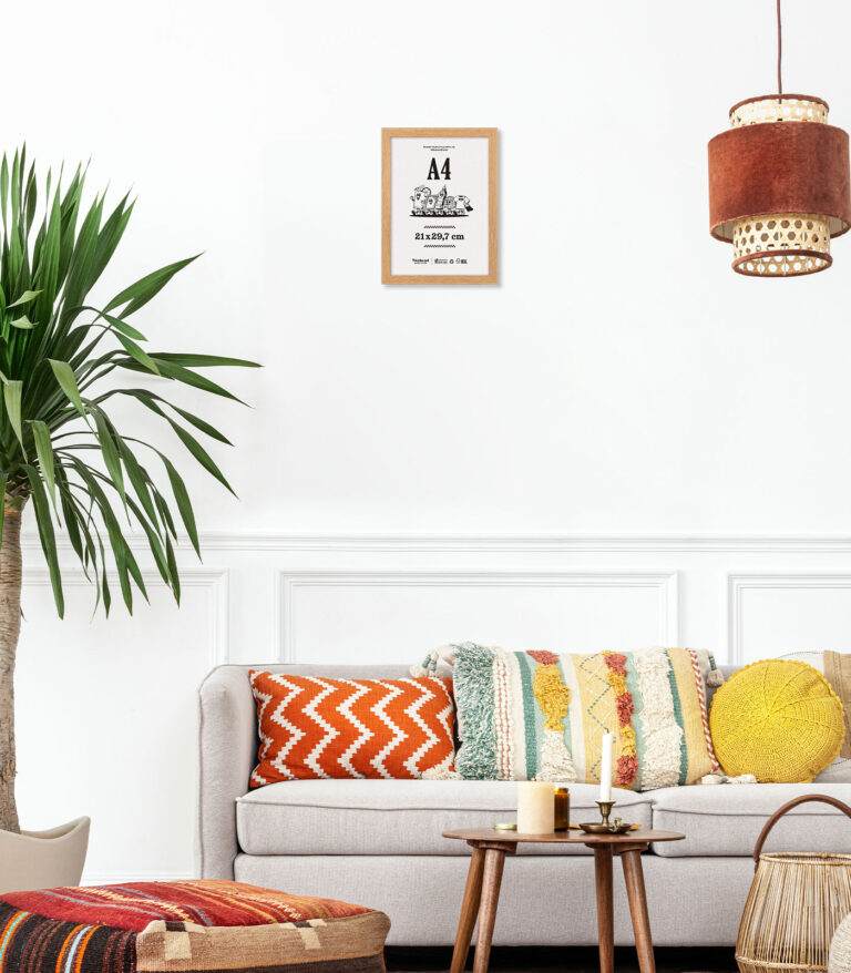 Wooden Frame - A4 (21x29.7 cm)