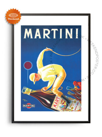 Martini vintage poster