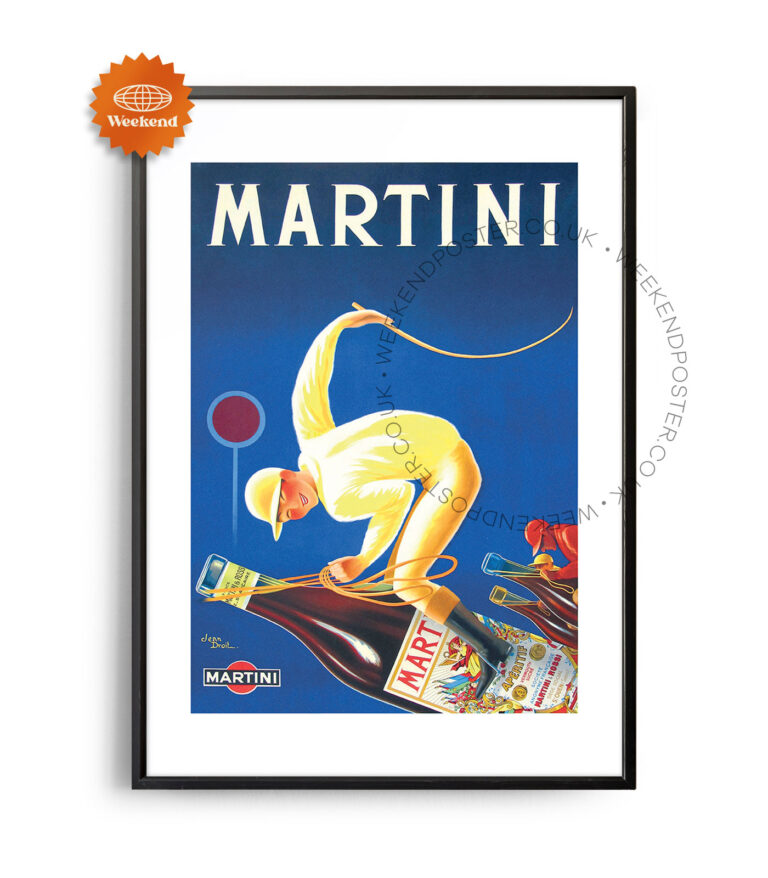 Martini vintage poster