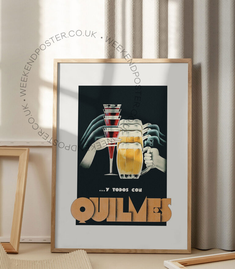 Quilmes Drink vintage poster