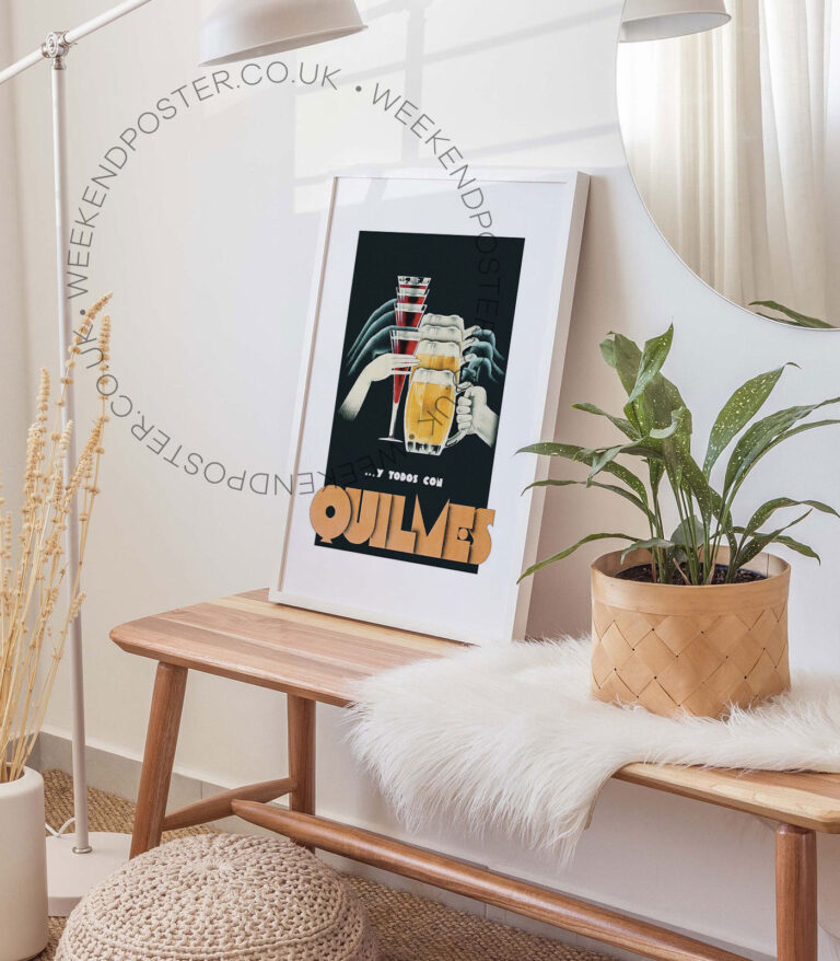 Quilmes Drink vintage poster