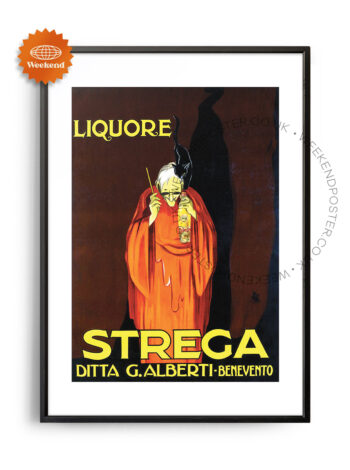 Strega Liquore vintage poster