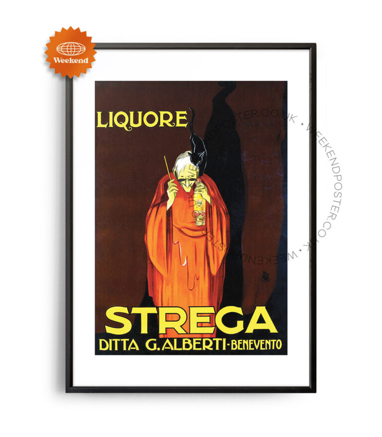 Strega Liquore vintage poster