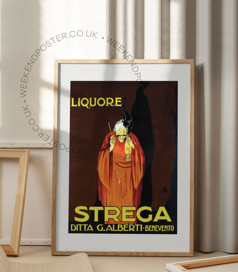 Strega Liquore vintage poster