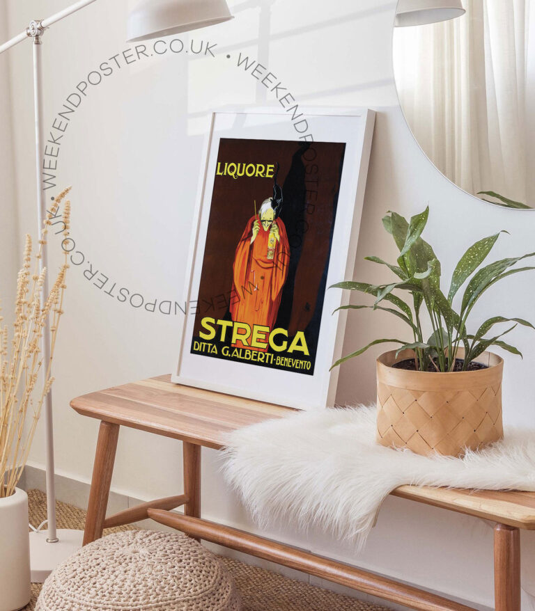 Strega Liquore vintage poster