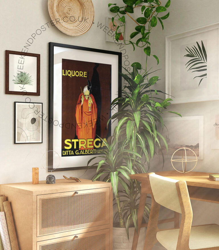 Strega Liquore vintage poster
